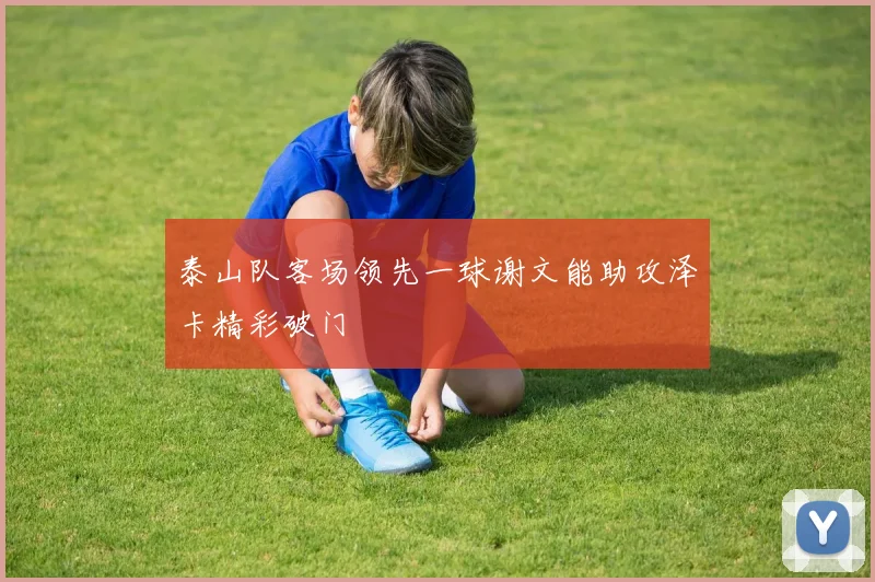 泰山队客场领先一球谢文能助攻泽卡精彩破门